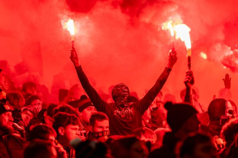 Football. STS Puchar Polski. Pogon Szczecin - Widzew Lodz. 02.12.2025