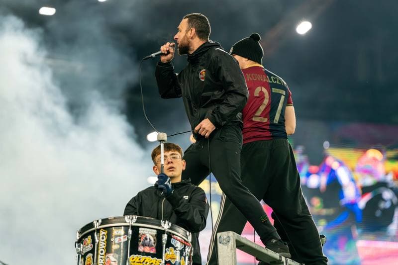 Football. STS Puchar Polski. Pogon Szczecin - Widzew Lodz. 02.12.2025