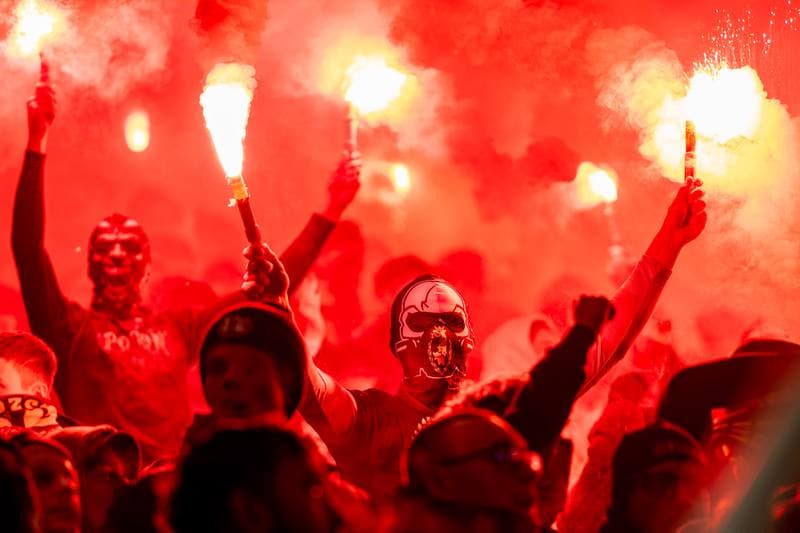 Football. STS Puchar Polski. Pogon Szczecin - Widzew Lodz. 02.12.2025
