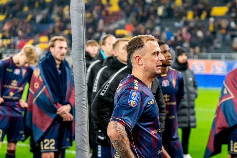 Football. STS Puchar Polski. Pogon Szczecin - Widzew Lodz. 02.12.2025