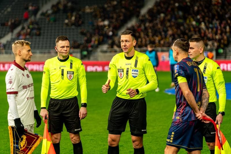 Football. STS Puchar Polski. Pogon Szczecin - Widzew Lodz. 02.12.2025