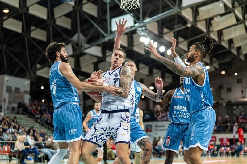 Basketball. ORLEN Basket Liga. King Szczecin - Gornik Zamek Ksiaz Walbrzych. 07.12.2025