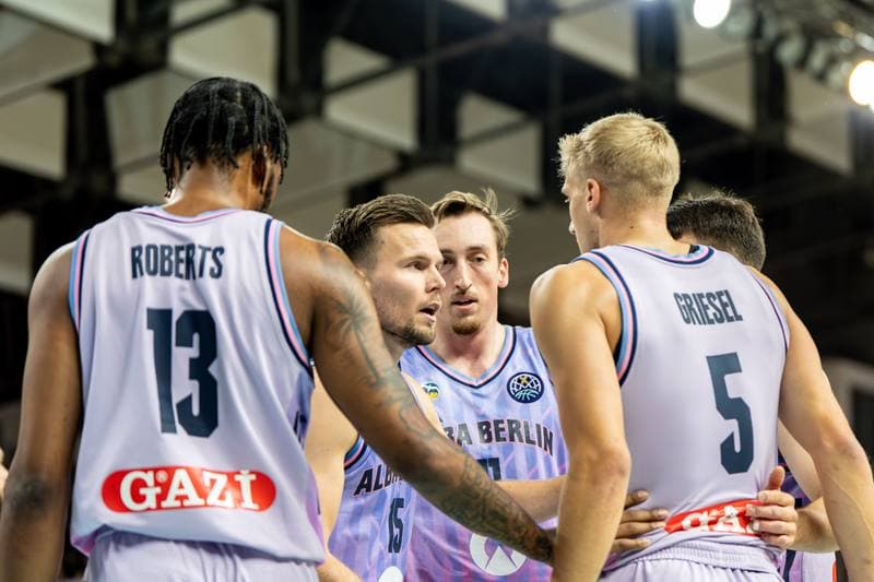 Basketball. Sparing. King Wilki Morskie Szczecin - Alba Berlin. 25.09.2025