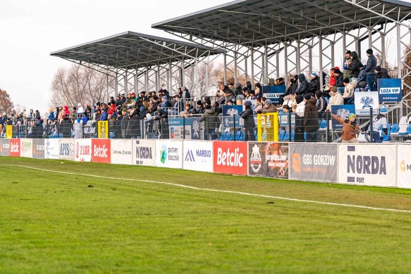 Football. Betclic 2 liga. Swit Szczecin - Sandecja Nowy Sacz. 30.11.2025