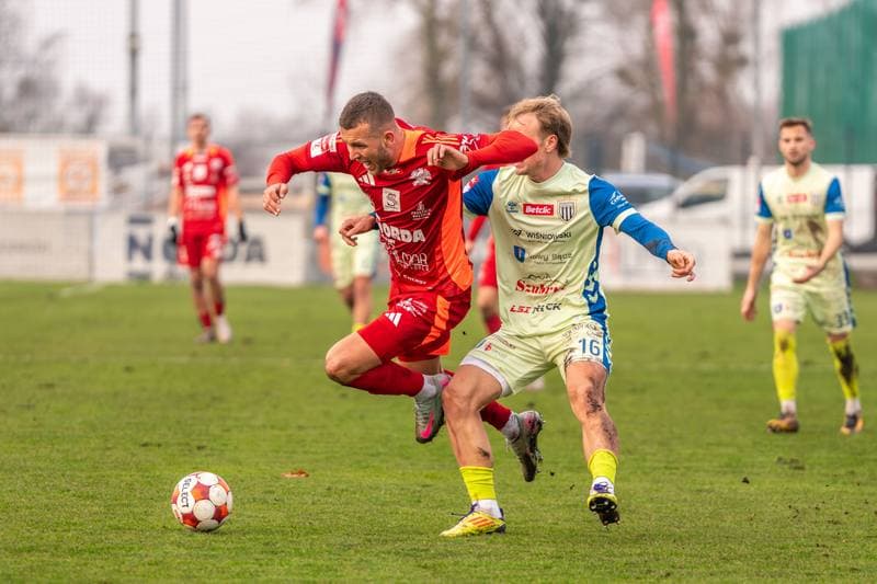 Football. Betclic 2 liga. Swit Szczecin - Sandecja Nowy Sacz. 30.11.2025