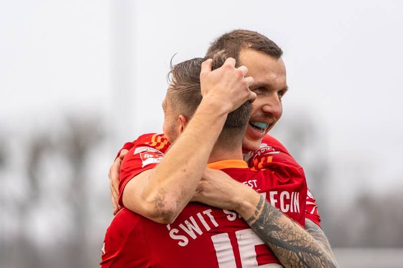 Football. Betclic 2 liga. Swit Szczecin - Sandecja Nowy Sacz. 30.11.2025