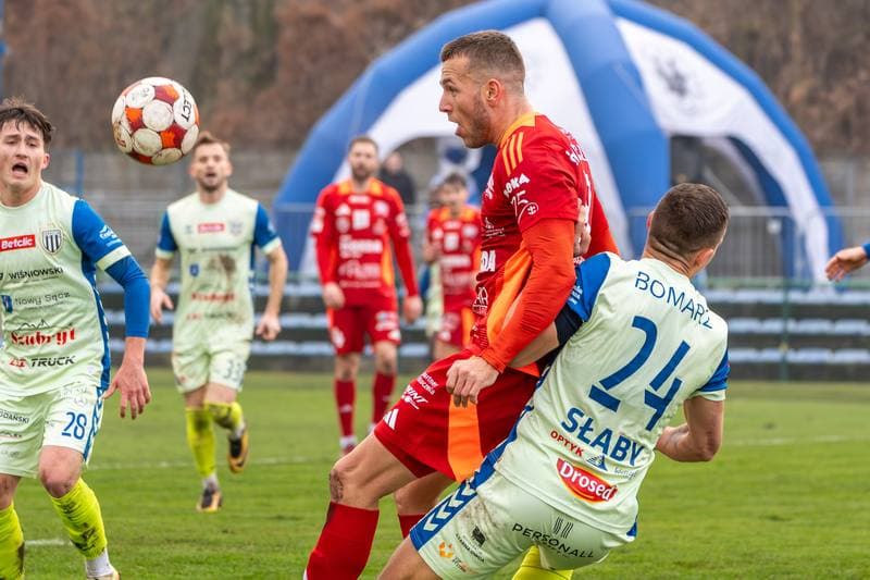 Football. Betclic 2 liga. Swit Szczecin - Sandecja Nowy Sacz. 30.11.2025