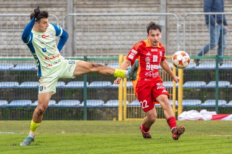 Football. Betclic 2 liga. Swit Szczecin - Sandecja Nowy Sacz. 30.11.2025