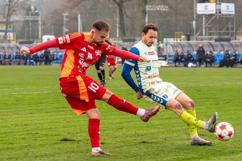 Football. Betclic 2 liga. Swit Szczecin - Sandecja Nowy Sacz. 30.11.2025