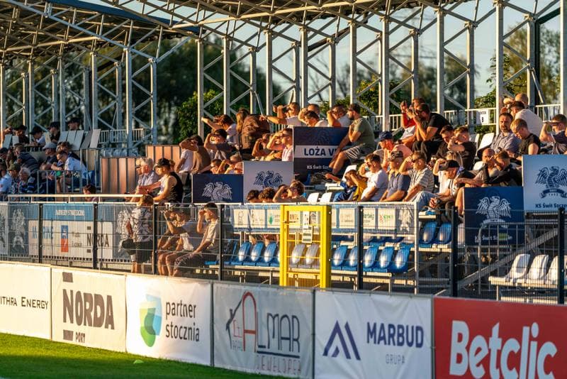 Football. Betclic 2 liga. Swit Szczecin - Sokol Kleczew. 03.09.2025