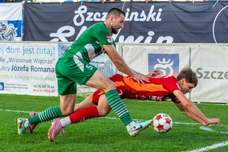 Football. Betclic 2 liga. Swit Szczecin - Sokol Kleczew. 03.09.2025