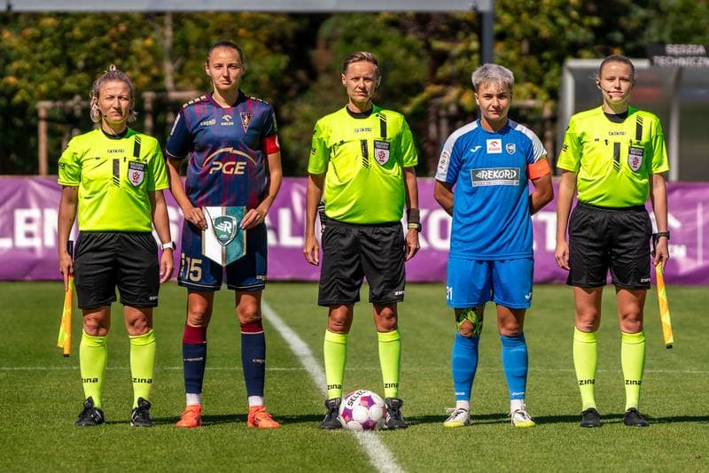 Football. Orlen Ekstraliga Kobiet. Pogon Szczecin - Rekord Bielsko Biala. 24.08.2025