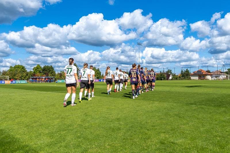 Football. Orlen Ekstraliga Kobiet. Pogon Szczecin - Rekord Bielsko Biala. 24.08.2025