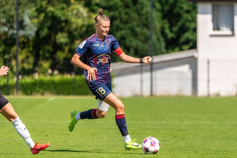Football. Orlen Ekstraliga Kobiet. Pogon Szczecin - Rekord Bielsko Biala. 24.08.2025