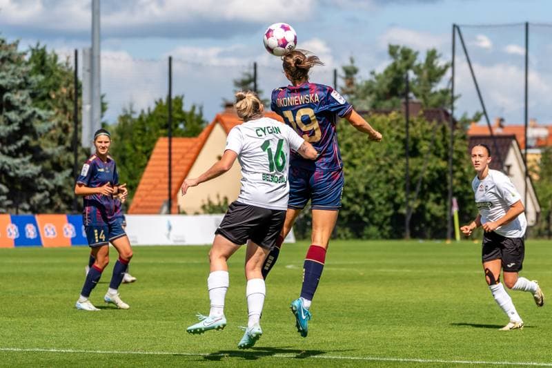 Football. Orlen Ekstraliga Kobiet. Pogon Szczecin - Rekord Bielsko Biala. 24.08.2025
