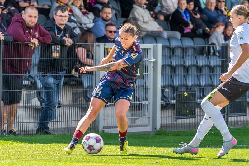 Football. Orlen Ekstraliga Kobiet. Pogon Szczecin - Rekord Bielsko Biala. 24.08.2025