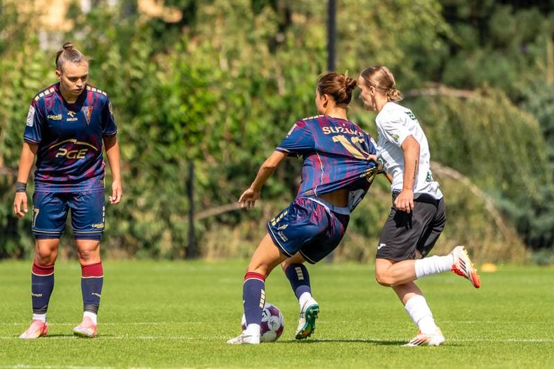 Football. Orlen Ekstraliga Kobiet. Pogon Szczecin - Rekord Bielsko Biala. 24.08.2025