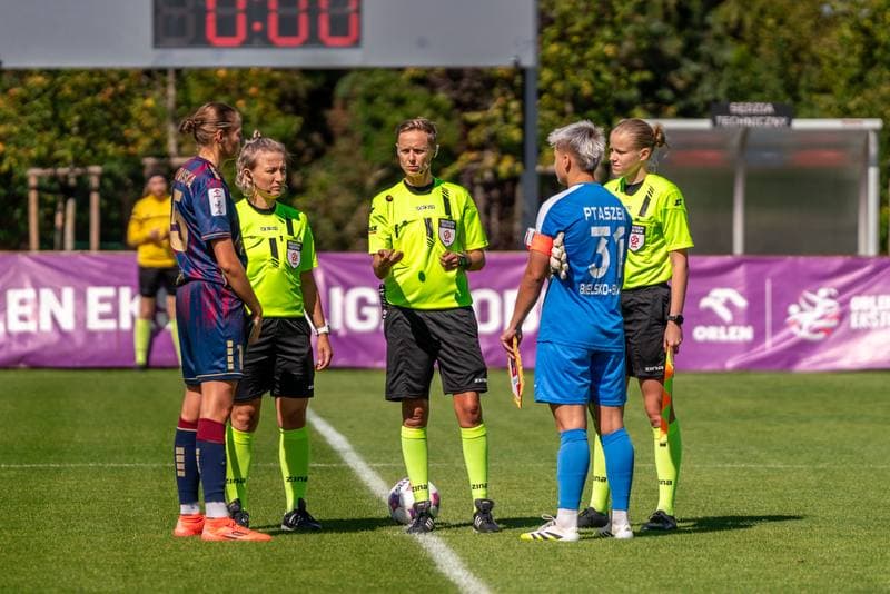 Football. Orlen Ekstraliga Kobiet. Pogon Szczecin - Rekord Bielsko Biala. 24.08.2025