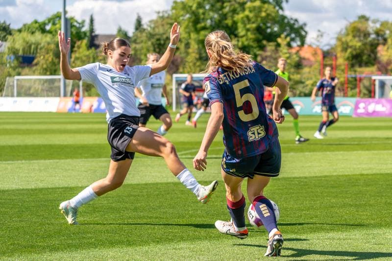 Football. Orlen Ekstraliga Kobiet. Pogon Szczecin - Rekord Bielsko Biala. 24.08.2025