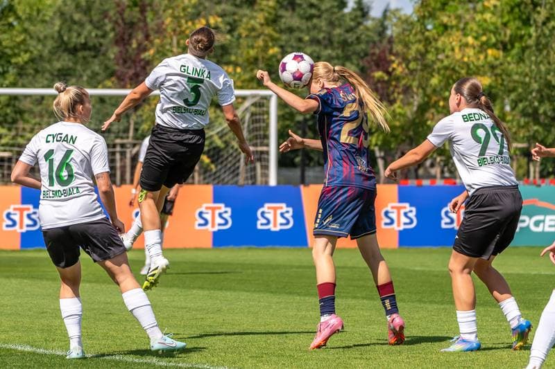 Football. Orlen Ekstraliga Kobiet. Pogon Szczecin - Rekord Bielsko Biala. 24.08.2025