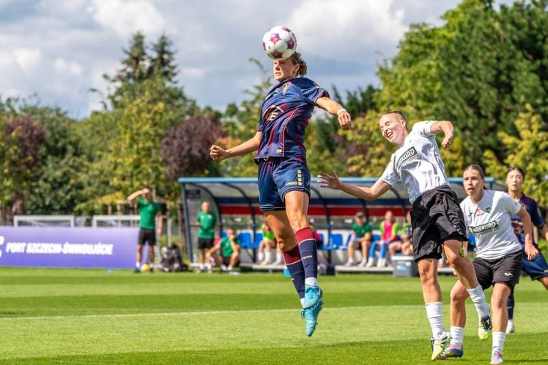 Football. Orlen Ekstraliga Kobiet. Pogon Szczecin - Rekord Bielsko Biala. 24.08.2025
