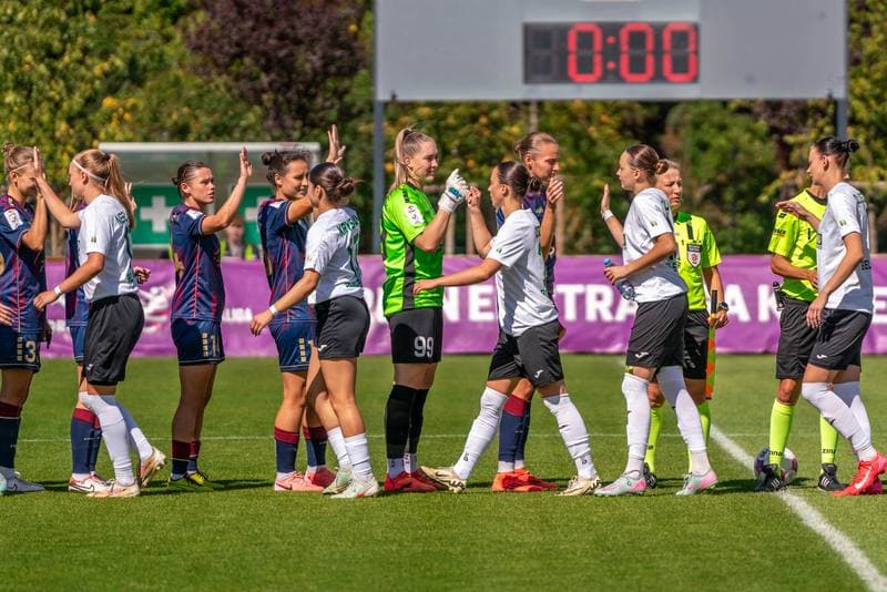 Football. Orlen Ekstraliga Kobiet. Pogon Szczecin - Rekord Bielsko Biala. 24.08.2025