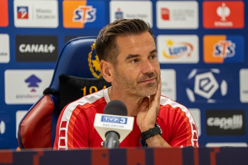 Football. Pogon Szczecin. Press Conference. 20.08.2025