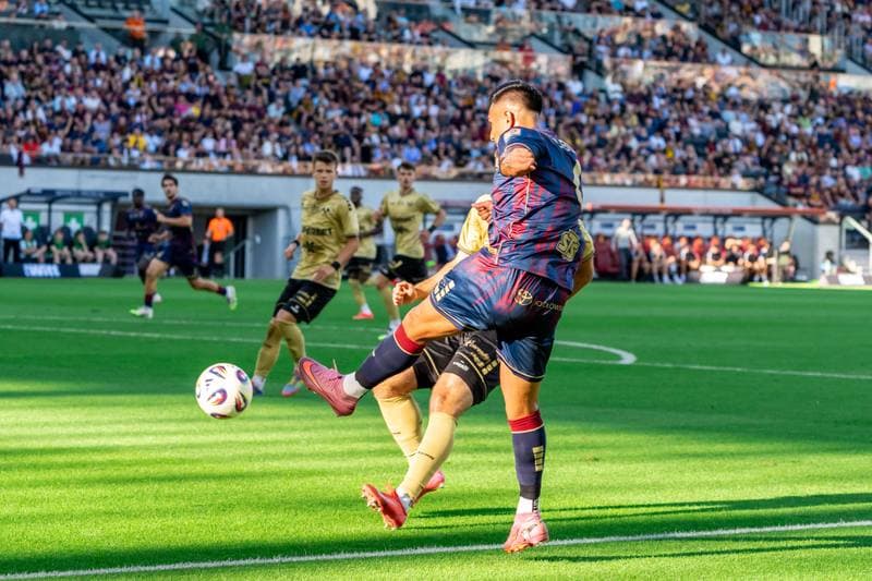 Football. PKO BP Ekstraklasa. Pogon Szczecin - Gornik Zabrze. 17.08.2025