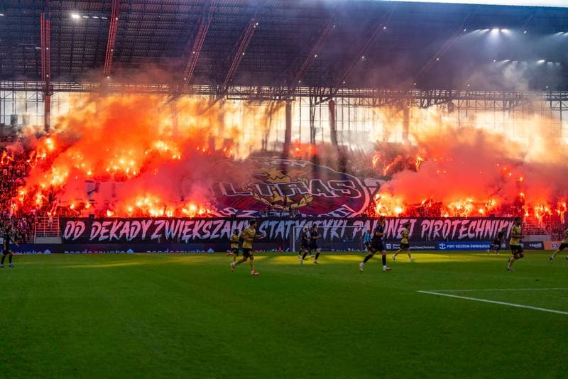 Football. PKO BP Ekstraklasa. Pogon Szczecin - Gornik Zabrze. 17.08.2025