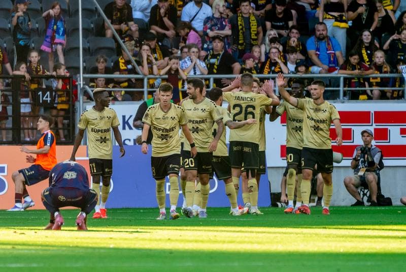 Football. PKO BP Ekstraklasa. Pogon Szczecin - Gornik Zabrze. 17.08.2025