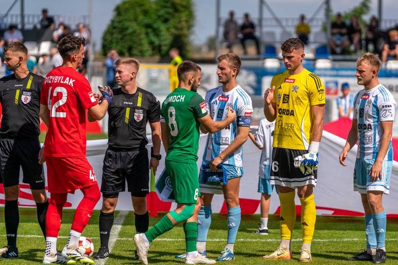 Football. Betclic 2 liga. Swit Szczecin - Warta Poznan. 10.08.2025