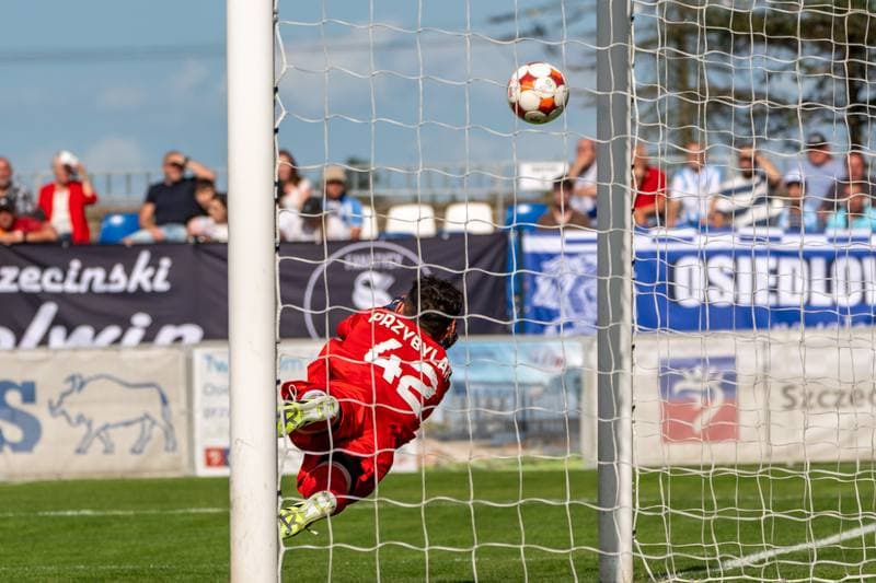 Football. Betclic 2 liga. Swit Szczecin - Warta Poznan. 10.08.2025