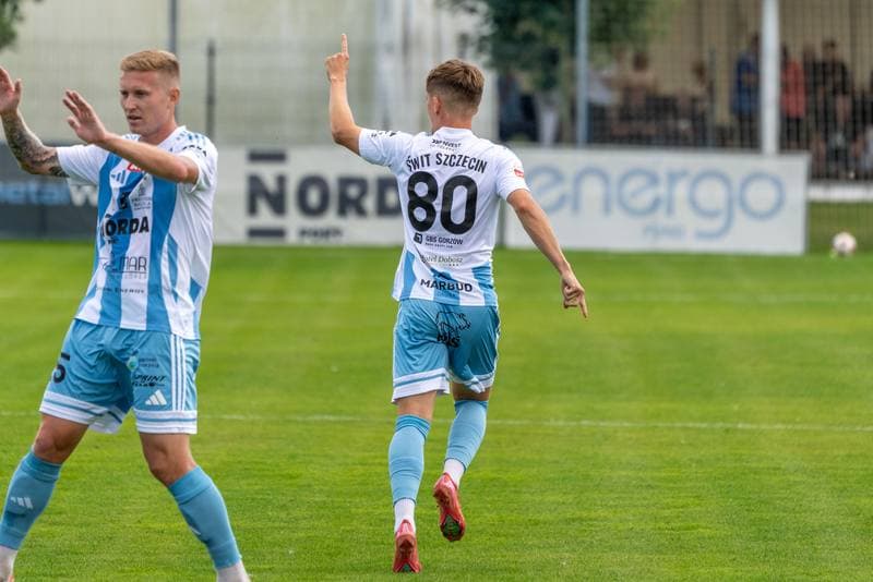 Football. Betclic 2 liga. Swit Szczecin - Warta Poznan. 10.08.2025