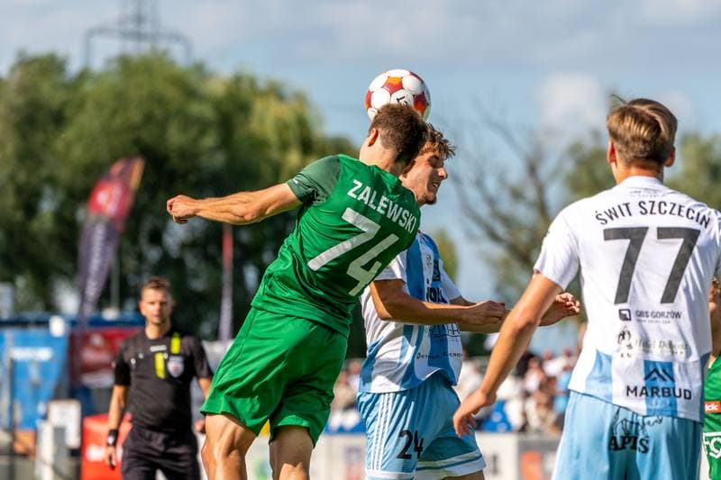 Football. Betclic 2 liga. Swit Szczecin - Warta Poznan. 10.08.2025