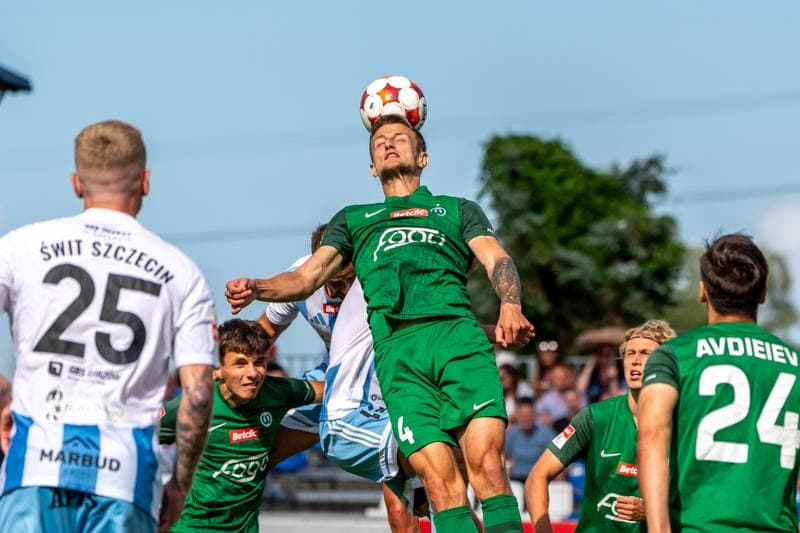 Football. Betclic 2 liga. Swit Szczecin - Warta Poznan. 10.08.2025