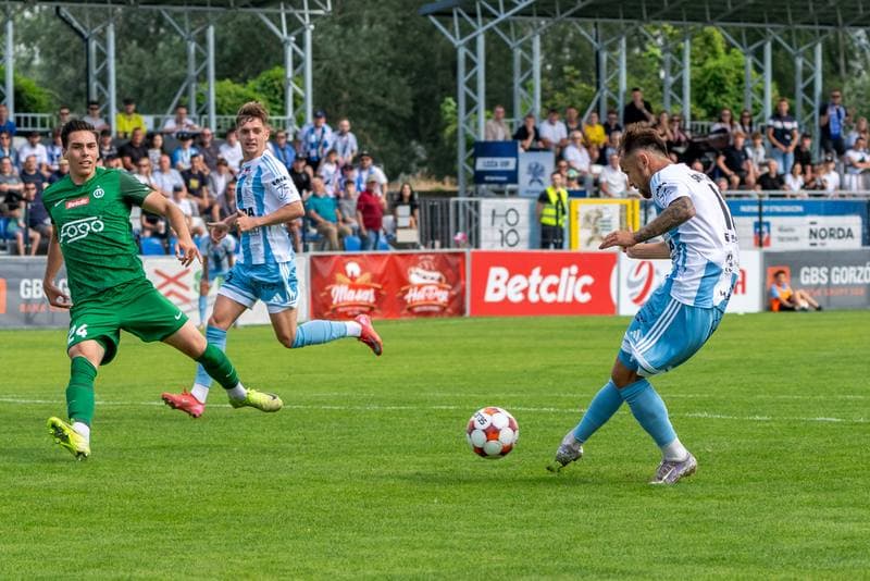 Football. Betclic 2 liga. Swit Szczecin - Warta Poznan. 10.08.2025