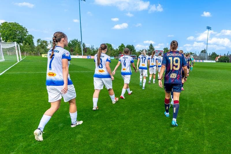 Football. Orlen Ekstraliga Kobiet. Pogon Szczecin - SMS Lodz. 09.08.2025