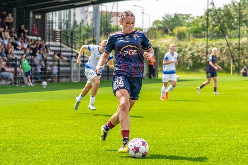 Football. Orlen Ekstraliga Kobiet. Pogon Szczecin - SMS Lodz. 09.08.2025