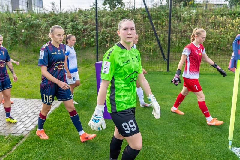Football. Orlen Ekstraliga Kobiet. Pogon Szczecin - SMS Lodz. 09.08.2025