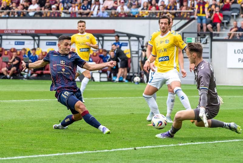 Football. PKO BP Ekstraklasa. Pogon Szczecin - Motor Lublin. 26.07.2025