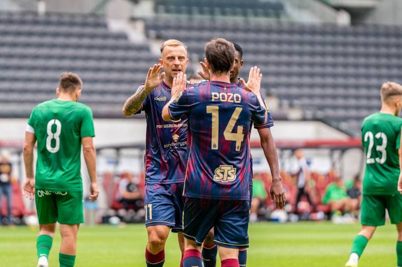 Football. Friendly Match. Pogon Szczecin - Warta Poznan. 12.07.2025