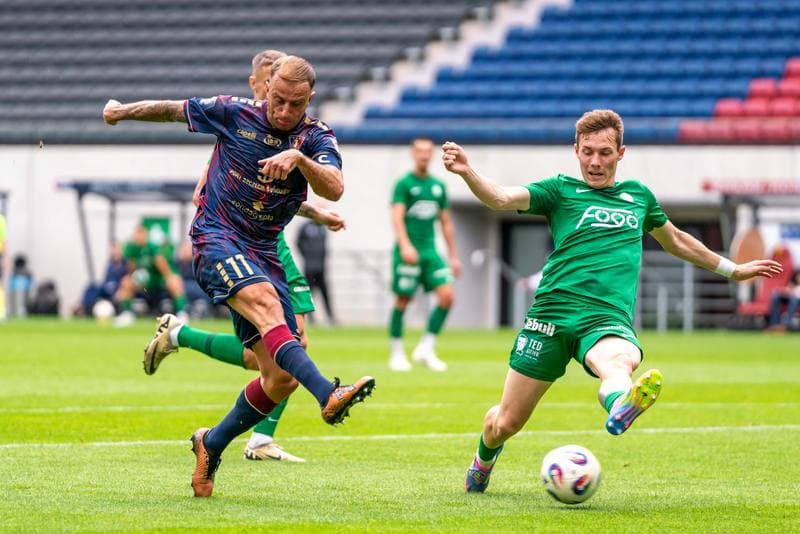 Football. Friendly Match. Pogon Szczecin - Warta Poznan. 12.07.2025