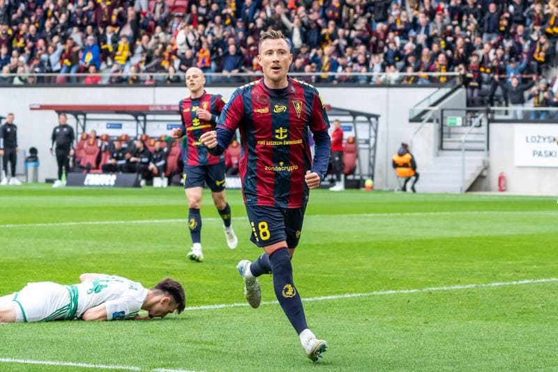 Football. PKO BP Ekstraklasa. Pogon Szczecin - Lechia Gdansk. 17.05.2025