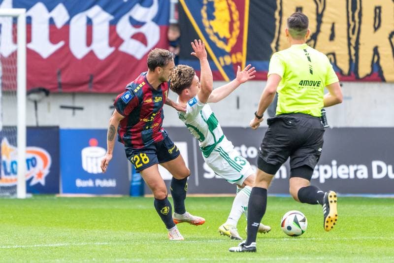 Football. PKO BP Ekstraklasa. Pogon Szczecin - Lechia Gdansk. 17.05.2025
