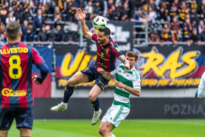 Football. PKO BP Ekstraklasa. Pogon Szczecin - Lechia Gdansk. 17.05.2025