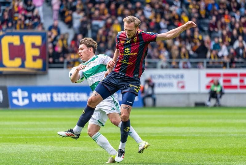 Football. PKO BP Ekstraklasa. Pogon Szczecin - Lechia Gdansk. 17.05.2025