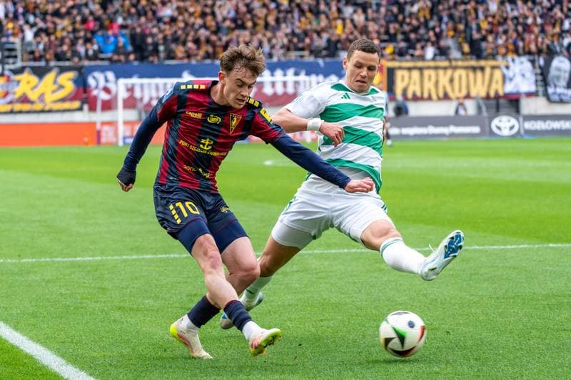 Football. PKO BP Ekstraklasa. Pogon Szczecin - Lechia Gdansk. 17.05.2025