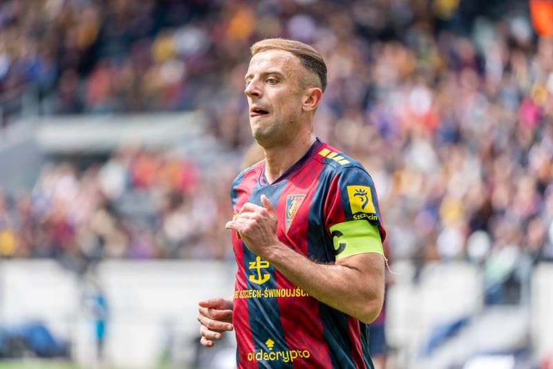 Football. PKO BP Ekstraklasa. Pogon Szczecin - Lechia Gdansk. 17.05.2025