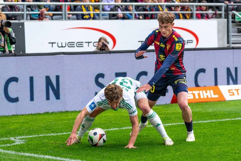 Football. PKO BP Ekstraklasa. Pogon Szczecin - Lechia Gdansk. 17.05.2025
