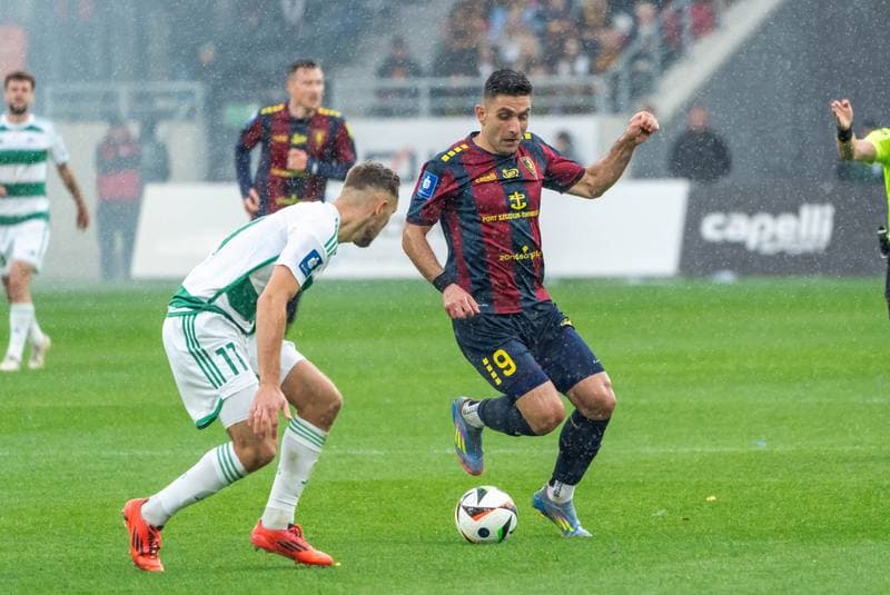Football. PKO BP Ekstraklasa. Pogon Szczecin - Lechia Gdansk. 17.05.2025
